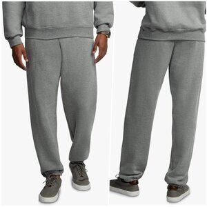 Fruit of the Loom Mens Relaxed Eversoft Fleece Sweatpants Grey Small